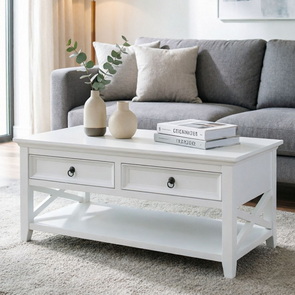 white furniture,white coffee table